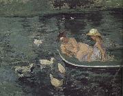 Mary Cassatt Summer times oil painting